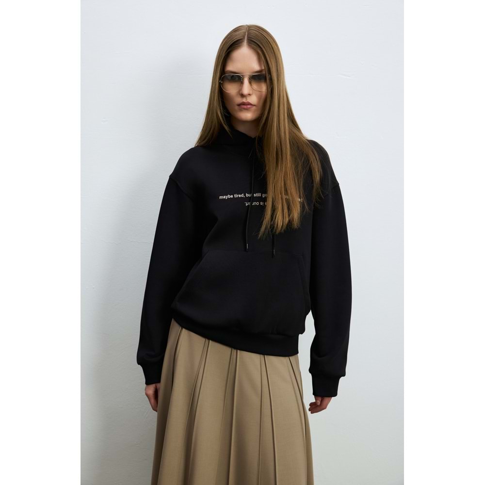 Lufian 122030032 Cassandra Kadın Örme Sweatshırt Kadın Sweatshirt