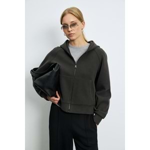 Lufian 122050016 Rene Örme Kadın Eşofman Üstü Kadın Sweatshirt