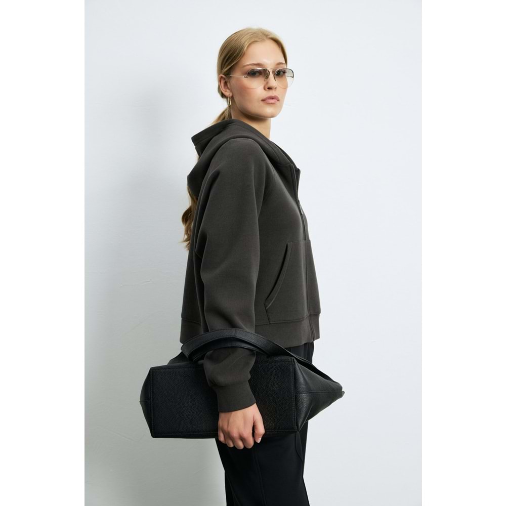 Lufian 122050016 Rene Örme Kadın Eşofman Üstü Kadın Sweatshirt