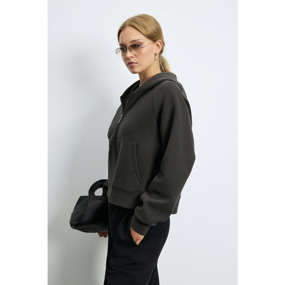 Lufian 122050016 Rene Örme Kadın Eşofman Üstü Kadın Sweatshirt