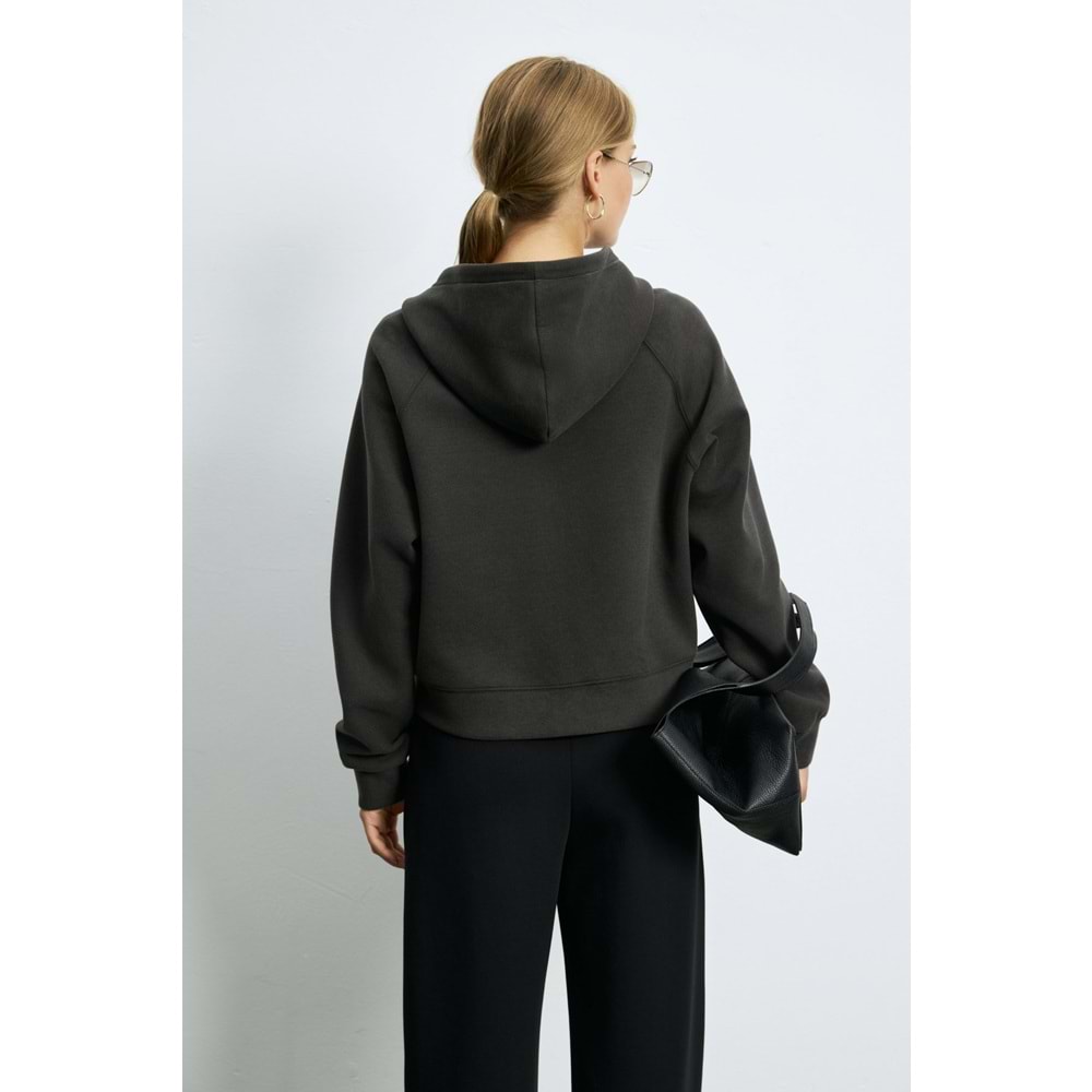 Lufian 122050016 Rene Örme Kadın Eşofman Üstü Kadın Sweatshirt