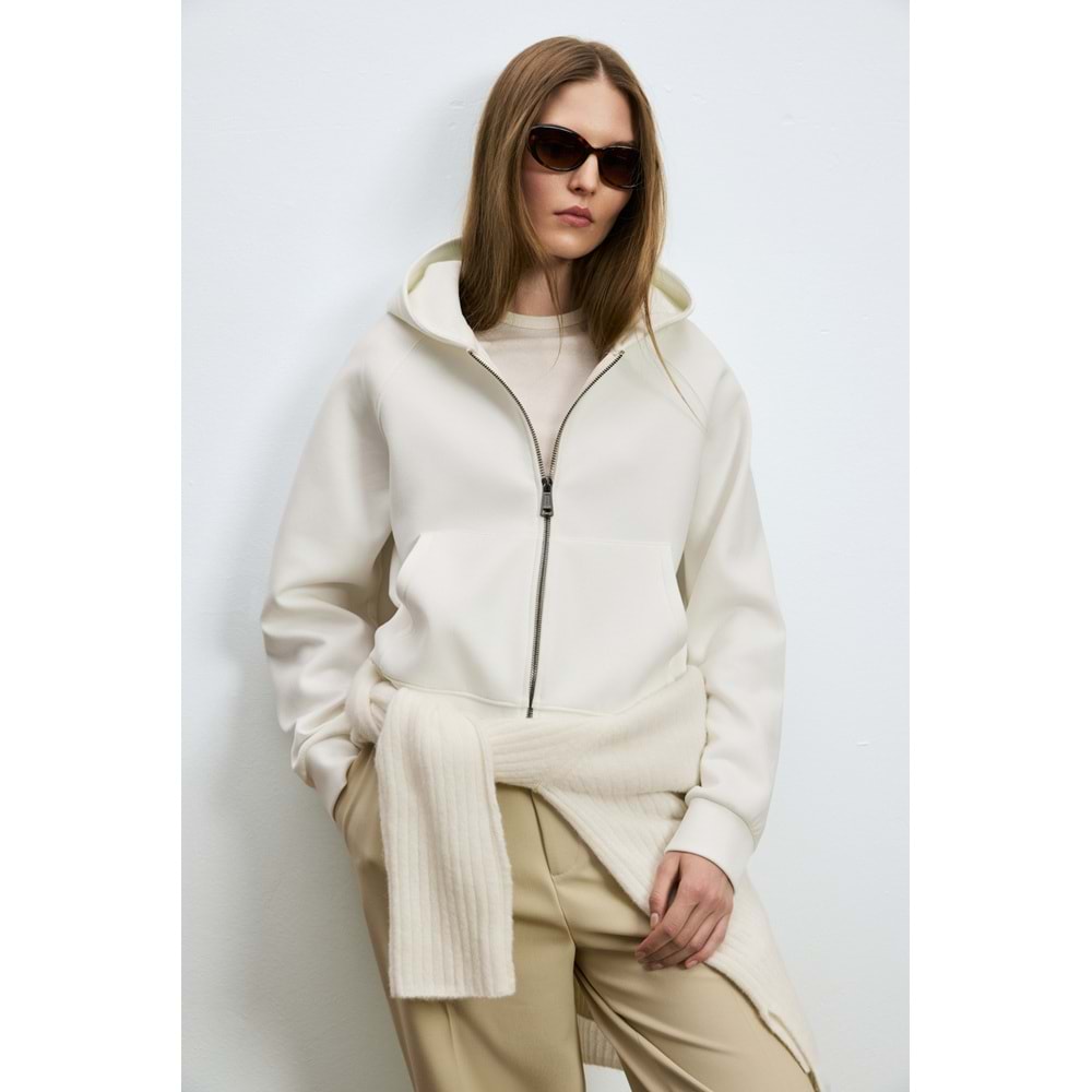 Lufian 122050016 Rene Örme Kadın Eşofman Üstü Kadın Sweatshirt