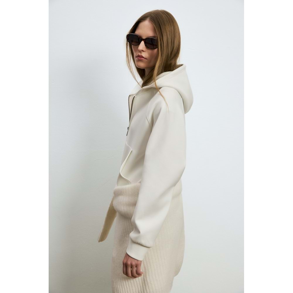Lufian 122050016 Rene Örme Kadın Eşofman Üstü Kadın Sweatshirt