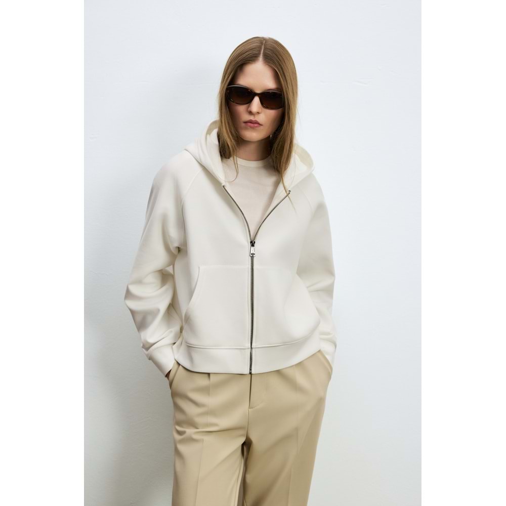 Lufian 122050016 Rene Örme Kadın Eşofman Üstü Kadın Sweatshirt