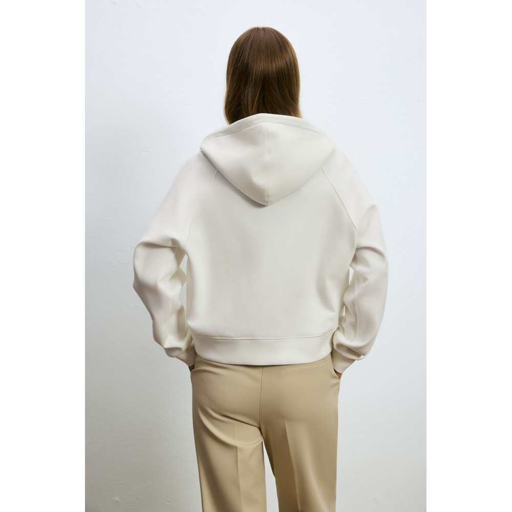 Lufian 122050016 Rene Örme Kadın Eşofman Üstü Kadın Sweatshirt