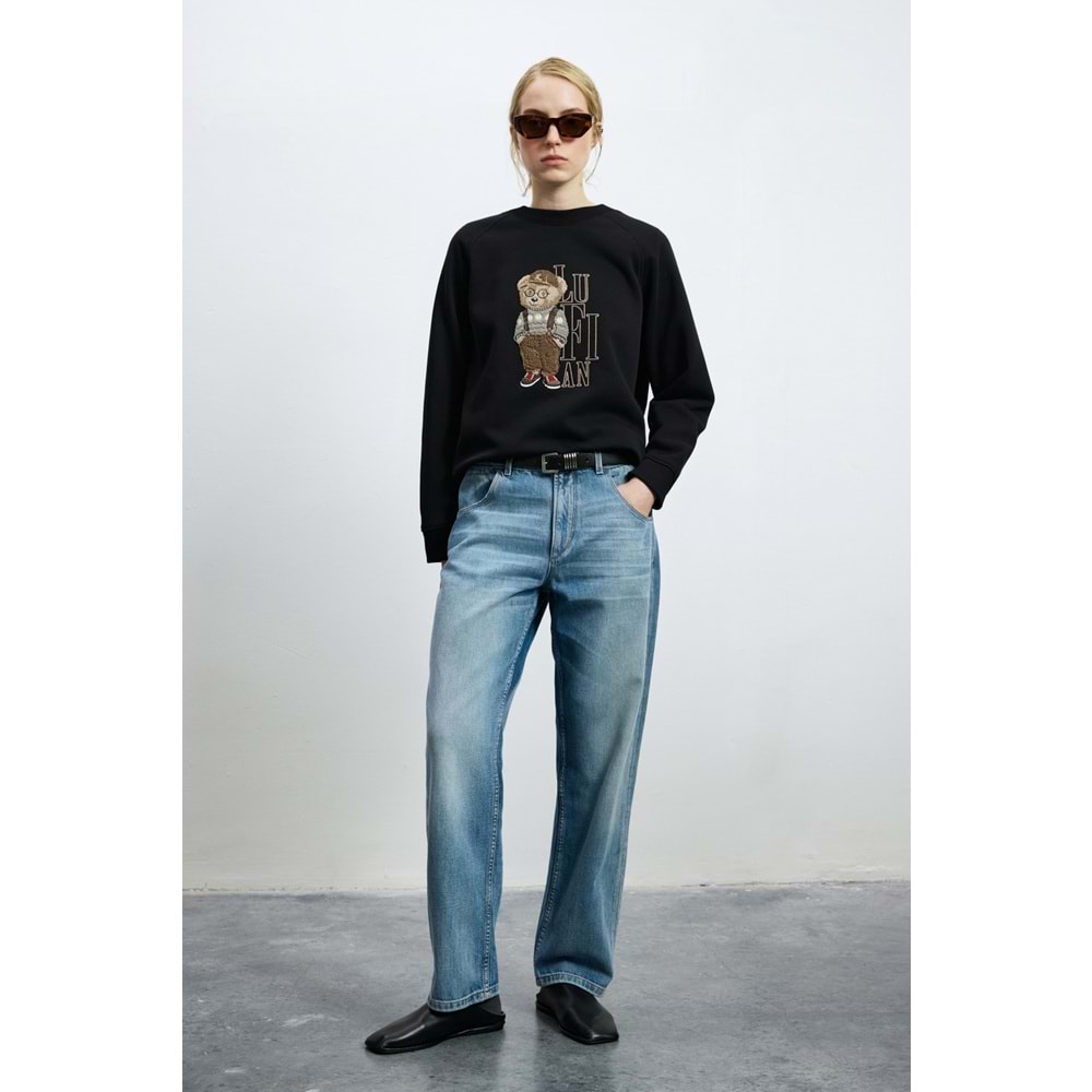 Lufian 122030034 Dıamond Kadın Örme Kadın Sweatshirt