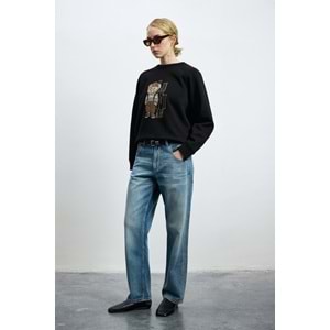 Lufian 122030034 Dıamond Kadın Örme Kadın Sweatshirt