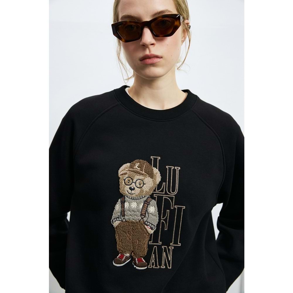 Lufian 122030034 Dıamond Kadın Örme Kadın Sweatshirt