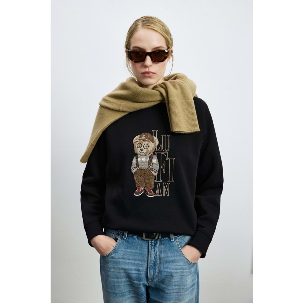 Lufian 122030034 Dıamond Kadın Örme Kadın Sweatshirt