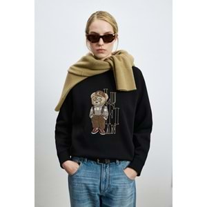 Lufian 122030034 Dıamond Kadın Örme Kadın Sweatshirt