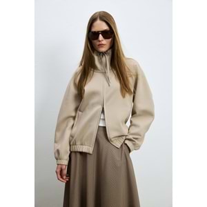 Lufian 122050019 Kelsey Örme Kadın Fermuarlı Eşofman Üstü Kadın Sweatshirt