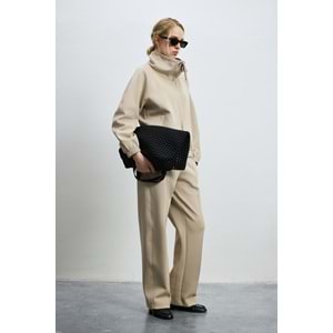 Lufian 122050019 Kelsey Örme Kadın Fermuarlı Eşofman Üstü Kadın Sweatshirt