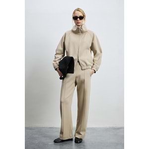 Lufian 122050019 Kelsey Örme Kadın Fermuarlı Eşofman Üstü Kadın Sweatshirt