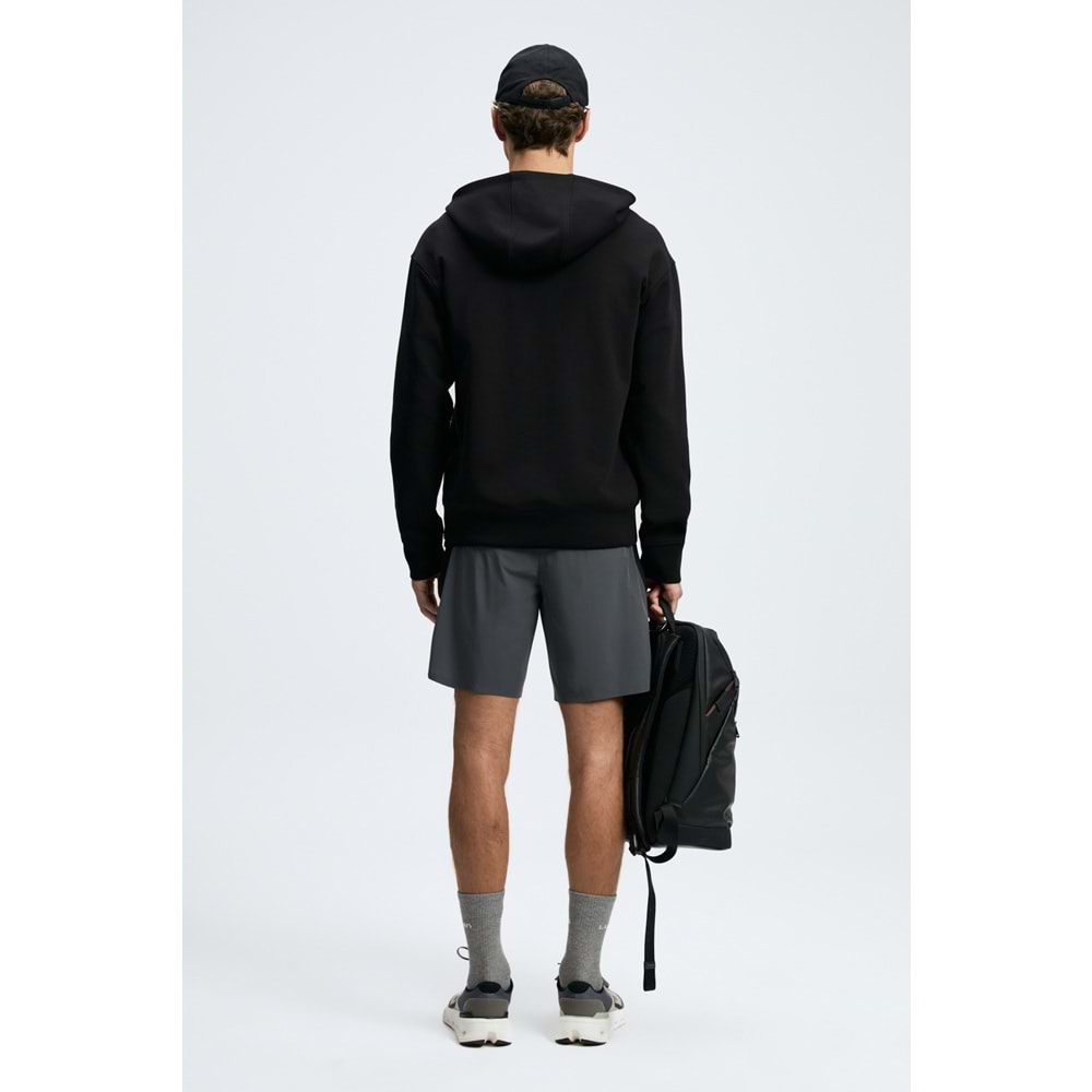 Lufian 112030216 Grayson Yarım Fermuarlı Kapüşonlu Erkek Sweatshirt