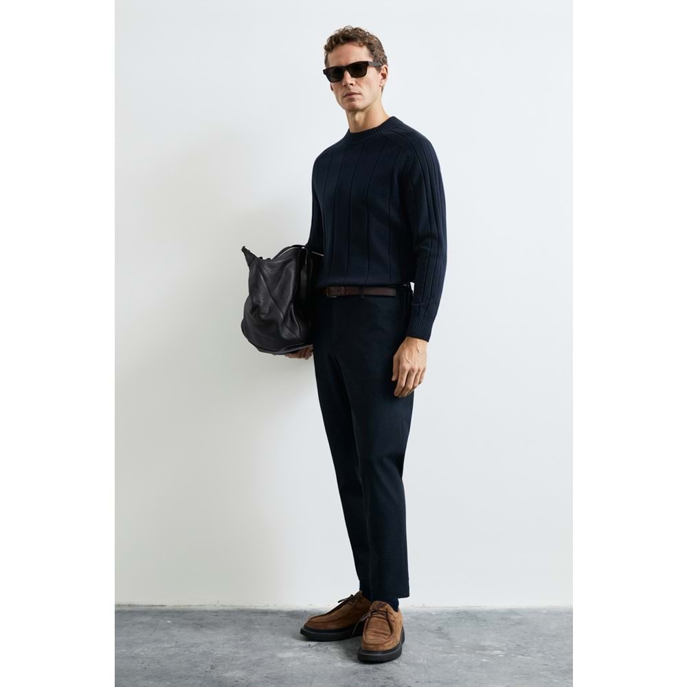Lufian 112090195 Grand Yün Karışımlı Kazak Erkek Sweatshirt