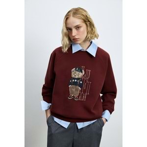 Lufian 122030034 Dıamond Kadın Örme Kadın Sweatshirt