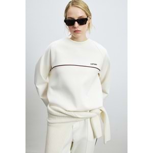 Lufian 122030035 Angelına Kadın Örme Sweatshırt Kadın Sweatshirt