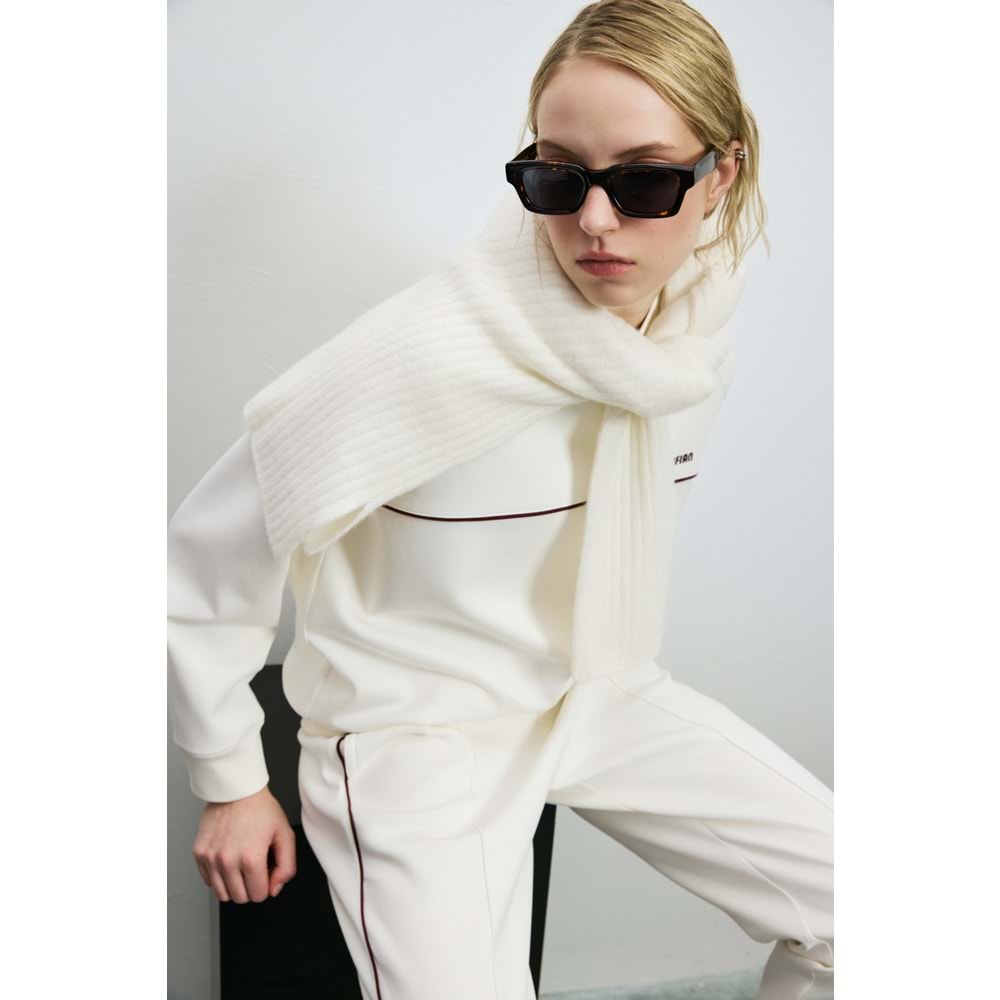 Lufian 122030035 Angelına Kadın Örme Sweatshırt Kadın Sweatshirt