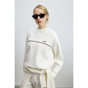 Lufian 122030035 Angelına Kadın Örme Sweatshırt Kadın Sweatshirt