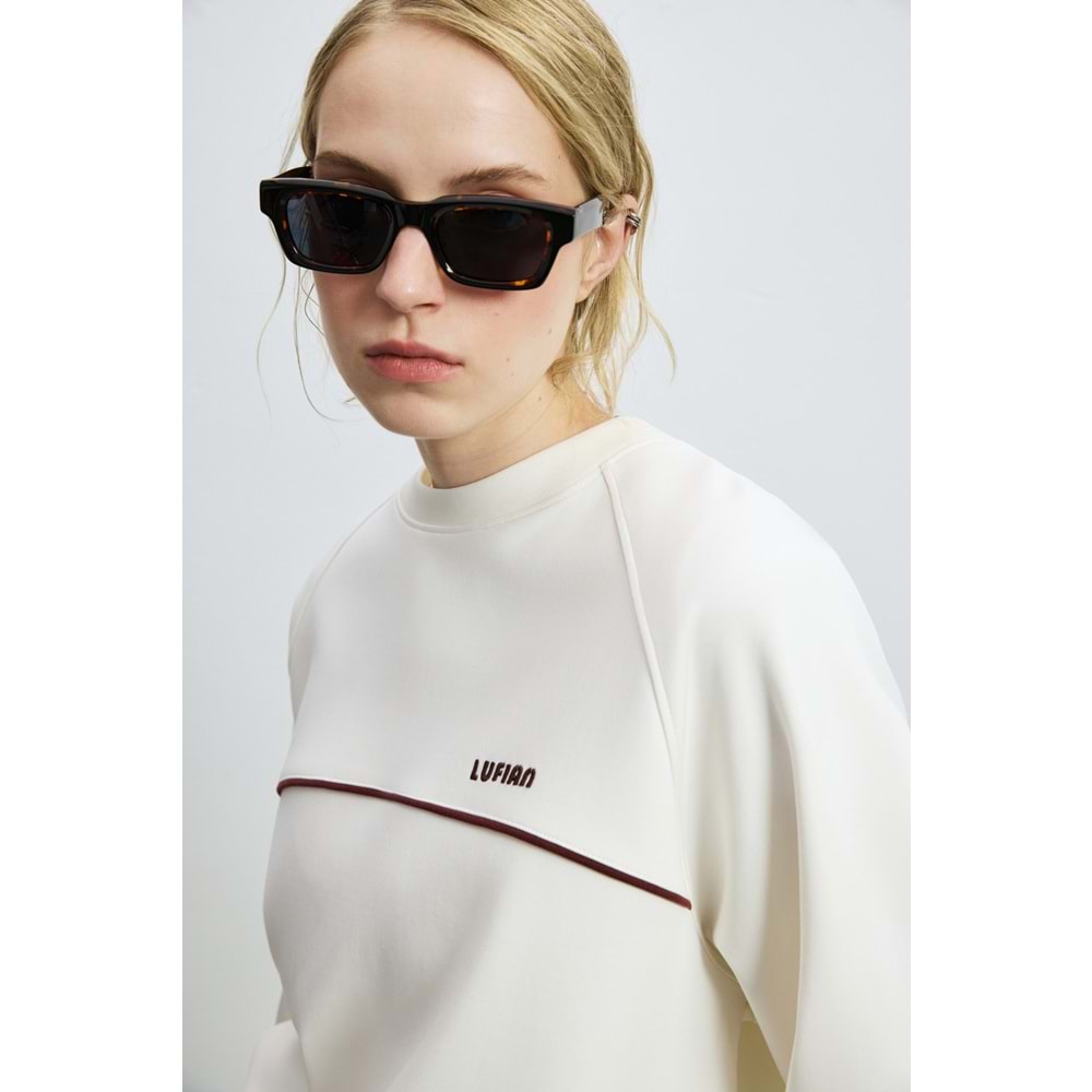 Lufian 122030035 Angelına Kadın Örme Sweatshırt Kadın Sweatshirt