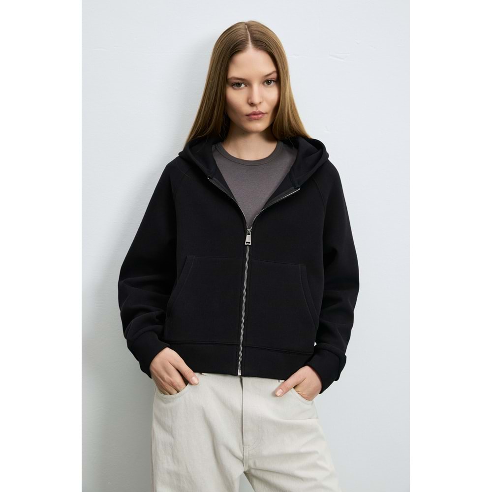 Lufian 122050016 Rene Örme Kadın Eşofman Üstü Kadın Sweatshirt