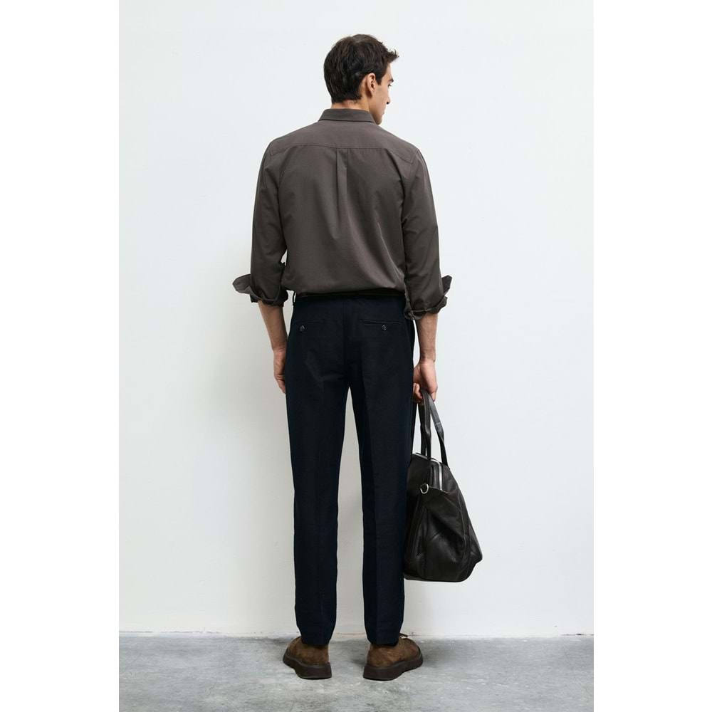 Lufian 112010704 Crom Erkek Basic Regular Fit Erkek Gömlek