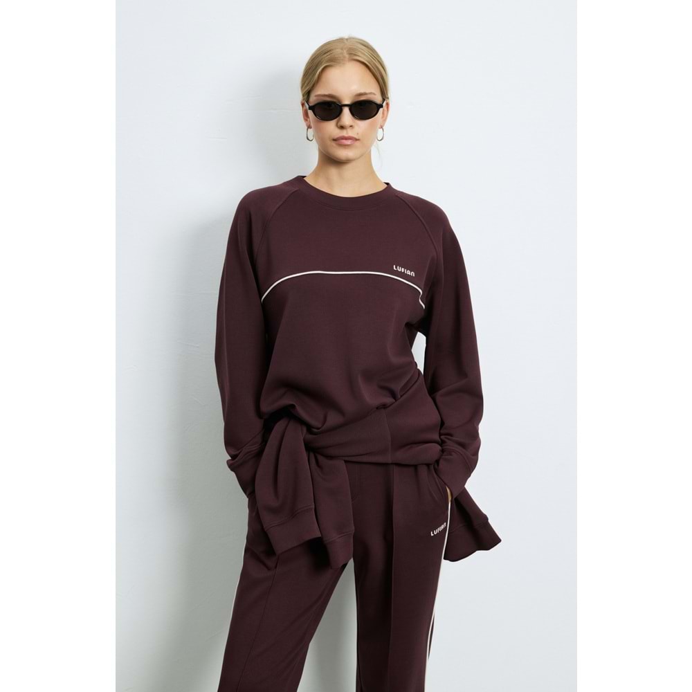 Lufian 122030035 Angelına Kadın Örme Sweatshırt Kadın Sweatshirt