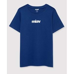 Mavi M6633270722 Miav Baskılı Unisex Çocuk Tişört