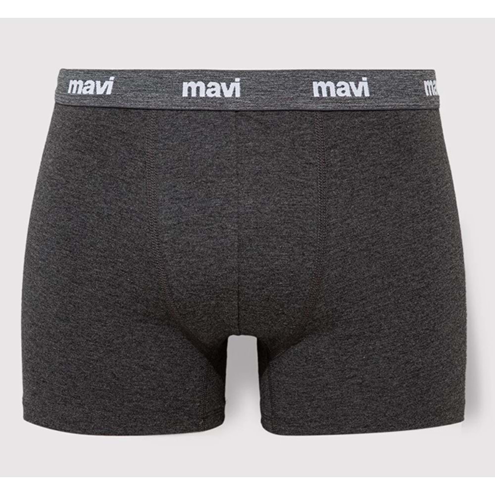 Mavi 3 Adet Erkek Boxer