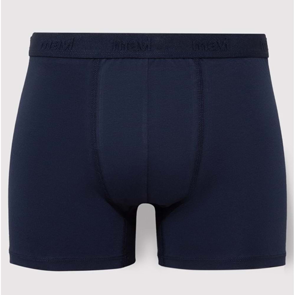 Mavi 3 Adet Erkek Boxer