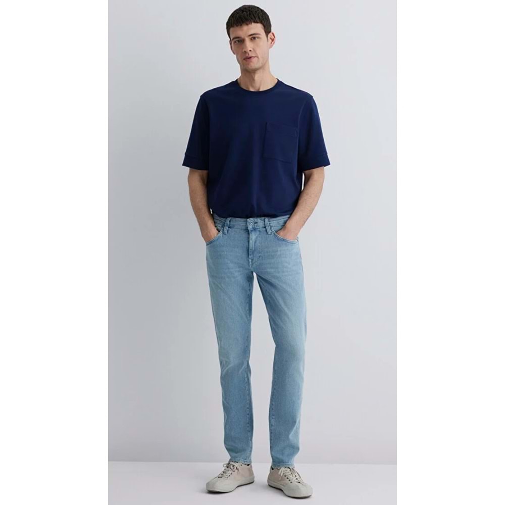 Mavi M0042287127 Jake Premium Blue Puslu Açık Mavi Jean Pantolon Erkek Kot Pantolon