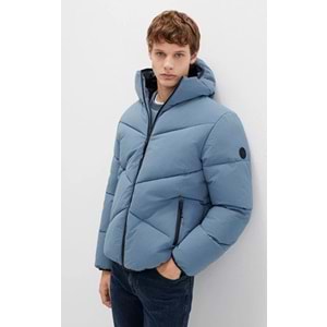 Mavi 0110360-70782 Şişme Mont Kapüşonlu Erkek Mont