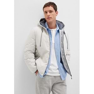 Mavi 0110352-70080 Kapüşonlu Şişme Mont Erkek Mont