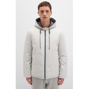 Mavi 0110352-70080 Kapüşonlu Şişme Mont Erkek Mont