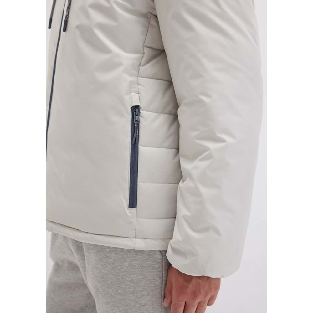 Mavi 0110352-70080 Kapüşonlu Şişme Mont Erkek Mont