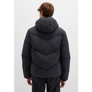 Mavi 0110360-900 Şişme Mont Kapüşonlu Erkek Mont