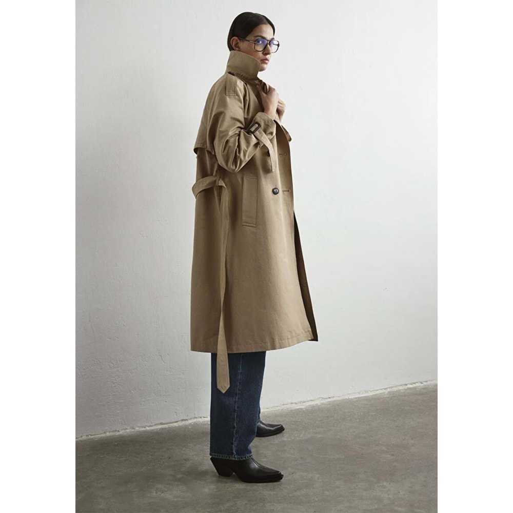 Mavi M1110458-70202 Trençkot Ceket Kadın Mont