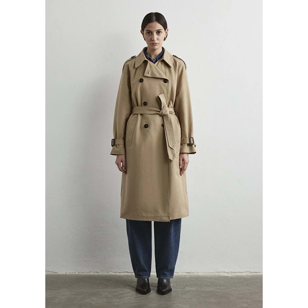 Mavi M1110458-70202 Trençkot Ceket Kadın Mont