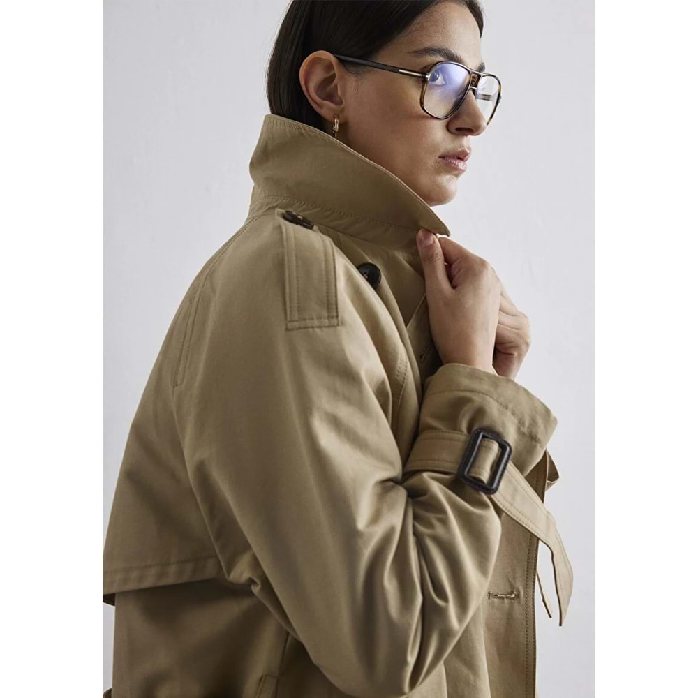 Mavi M1110458-70202 Trençkot Ceket Kadın Mont