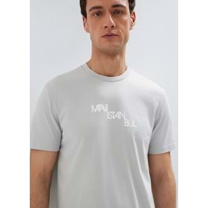Mavi M0612274-70075 İstanbul Baskılı T-Shirt Erkek Tişort