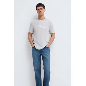 Mavi M0612274-70075 İstanbul Baskılı T-Shirt Erkek Tişort