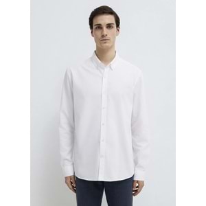 Mavi M0211192-620 Mavi M Logo Nakışlı Gömlek Erkek Gömlek
