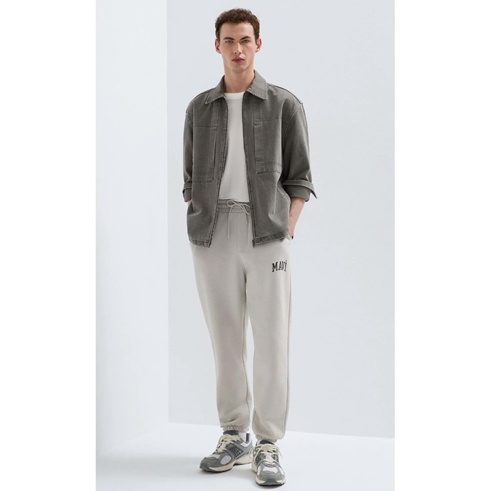 Mavi M0010207-70014 Mavi Logo Baskılı Eşofman Altı Erkek Eşofman Altı