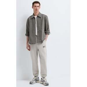 Mavi M0010207-70014 Mavi Logo Baskılı Eşofman Altı Erkek Eşofman Altı