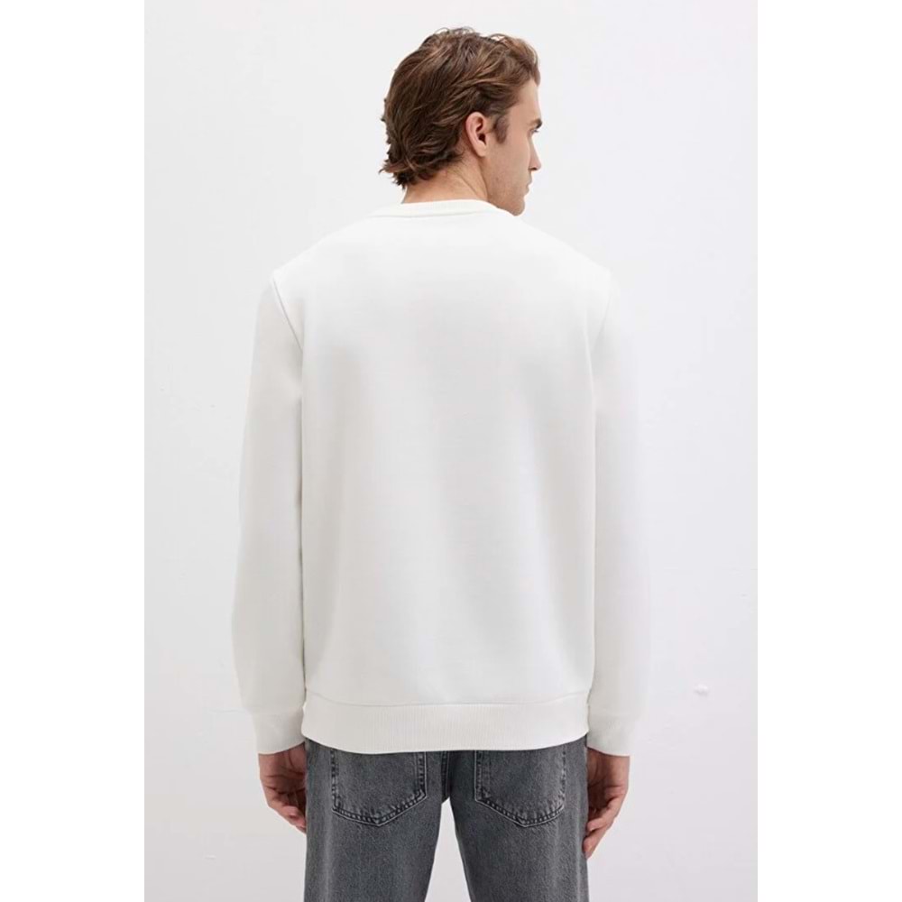 Mavi 0S10203-70057 Logo Baskılı Erkek Kapüşonlu Sweatshirt