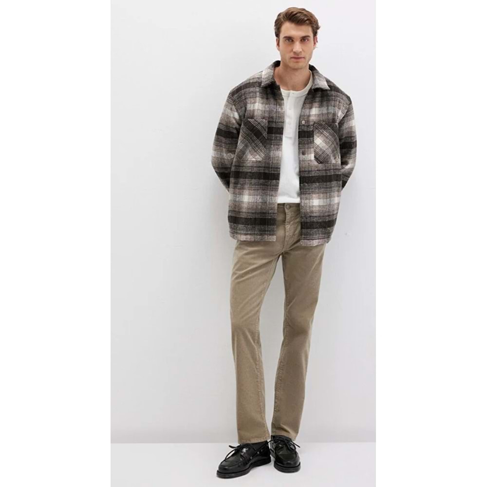 Mavi M0037888246 Martin Koyu Bej Kadife Pantolon Pantolon Erkek Pantolon