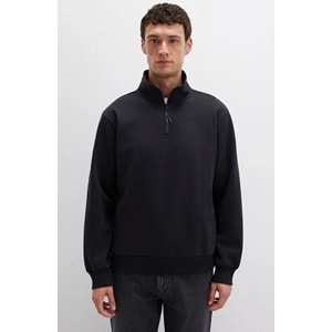 Mavi 0S10278-900 Basic Yarım Fermuarlı Sweatshirt