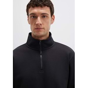 Mavi 0S10278-900 Basic Yarım Fermuarlı Sweatshirt