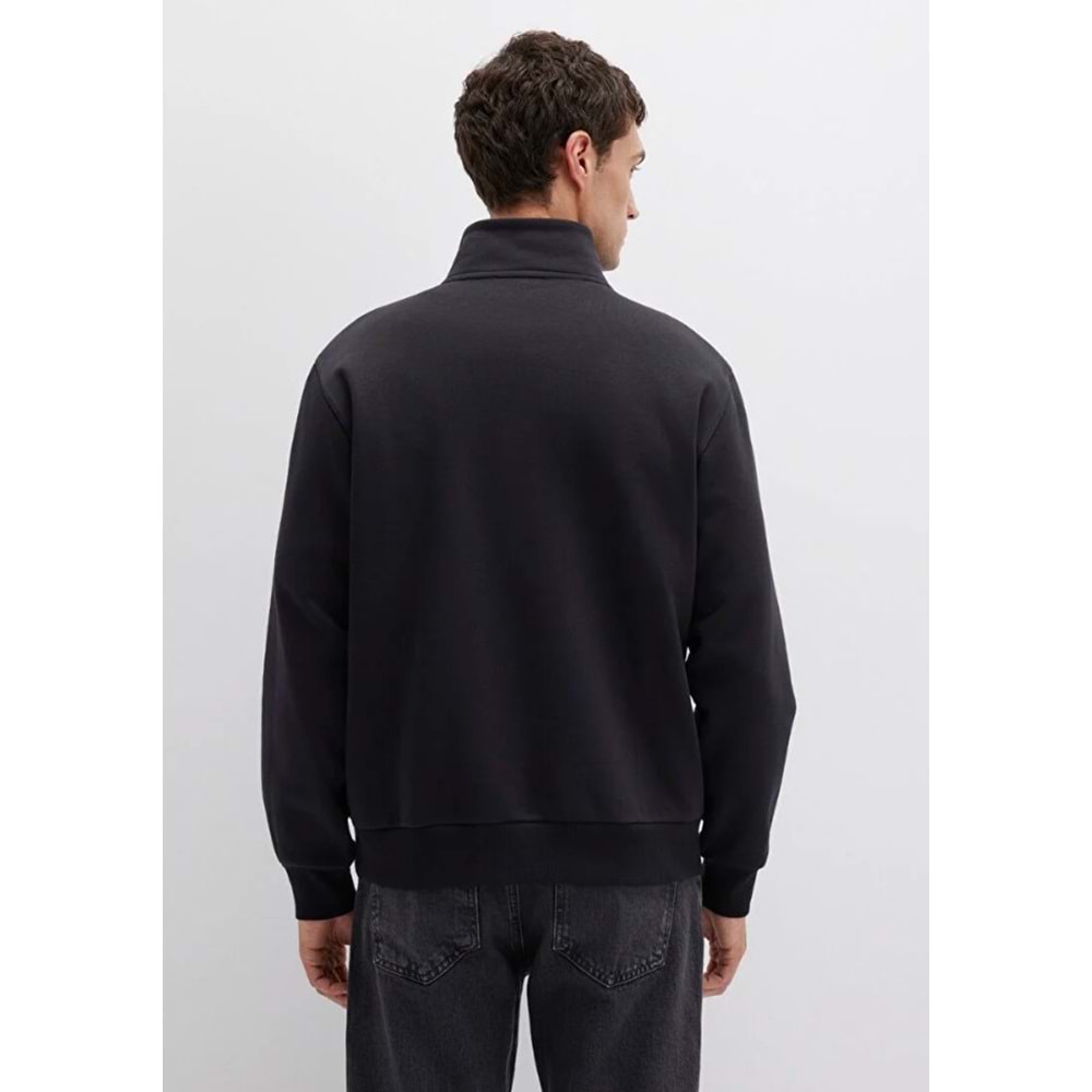 Mavi 0S10278-900 Basic Yarım Fermuarlı Sweatshirt