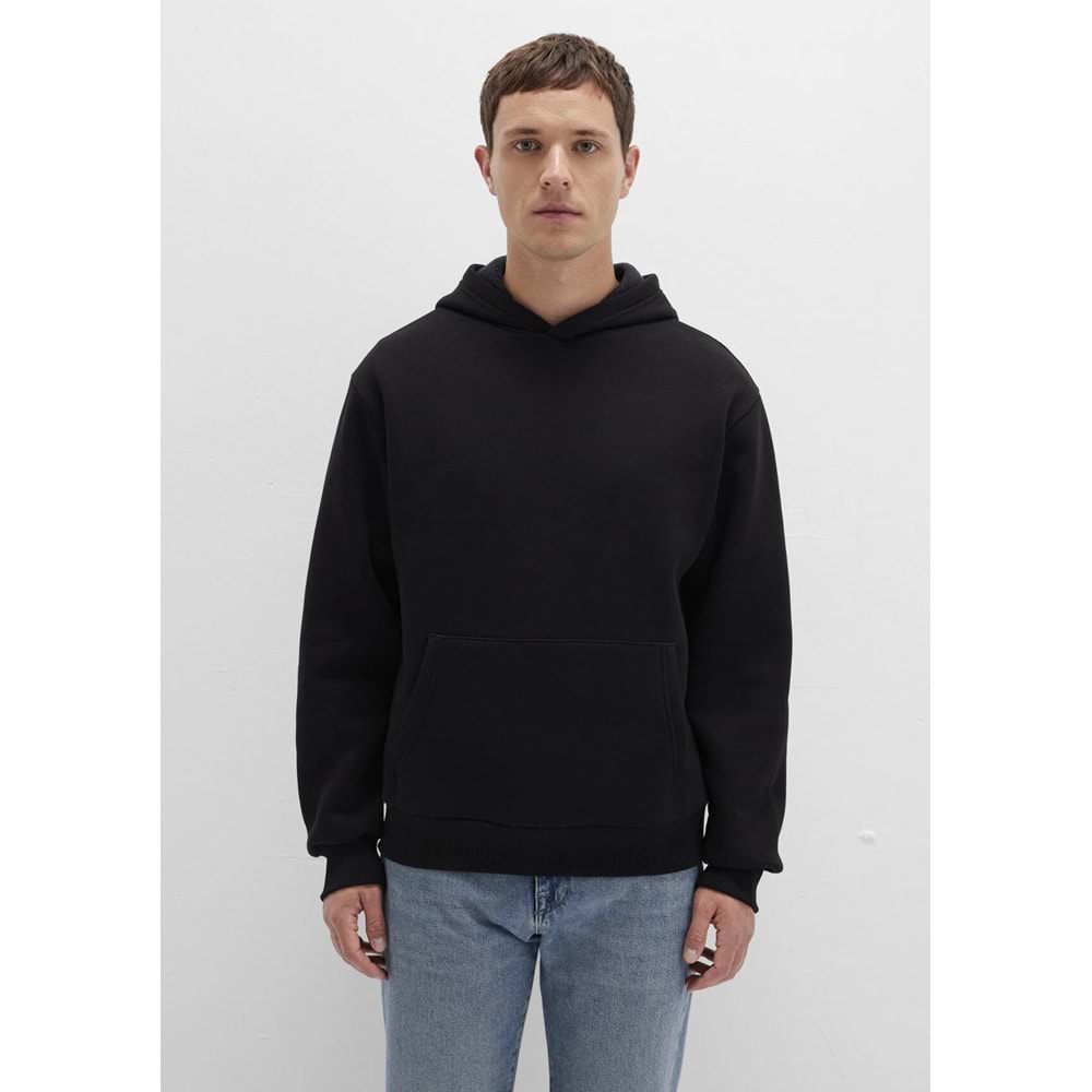Mavi M0S10275-900 Mavi Kapüşonlu Sweatshirt Erkek Sweatshirt